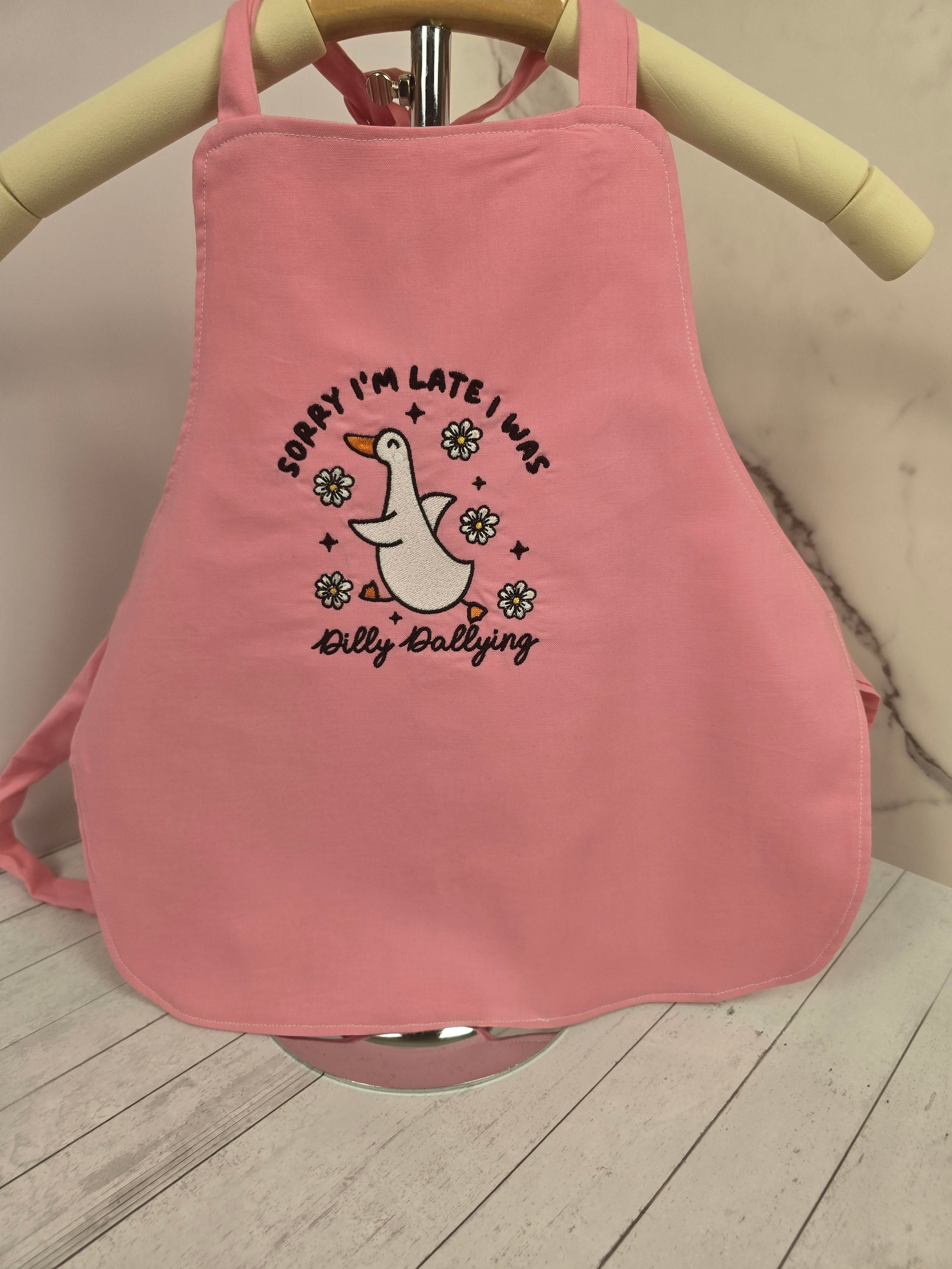Apron Kids 3-9 years embroidered