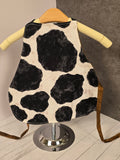 Cow Print Apron