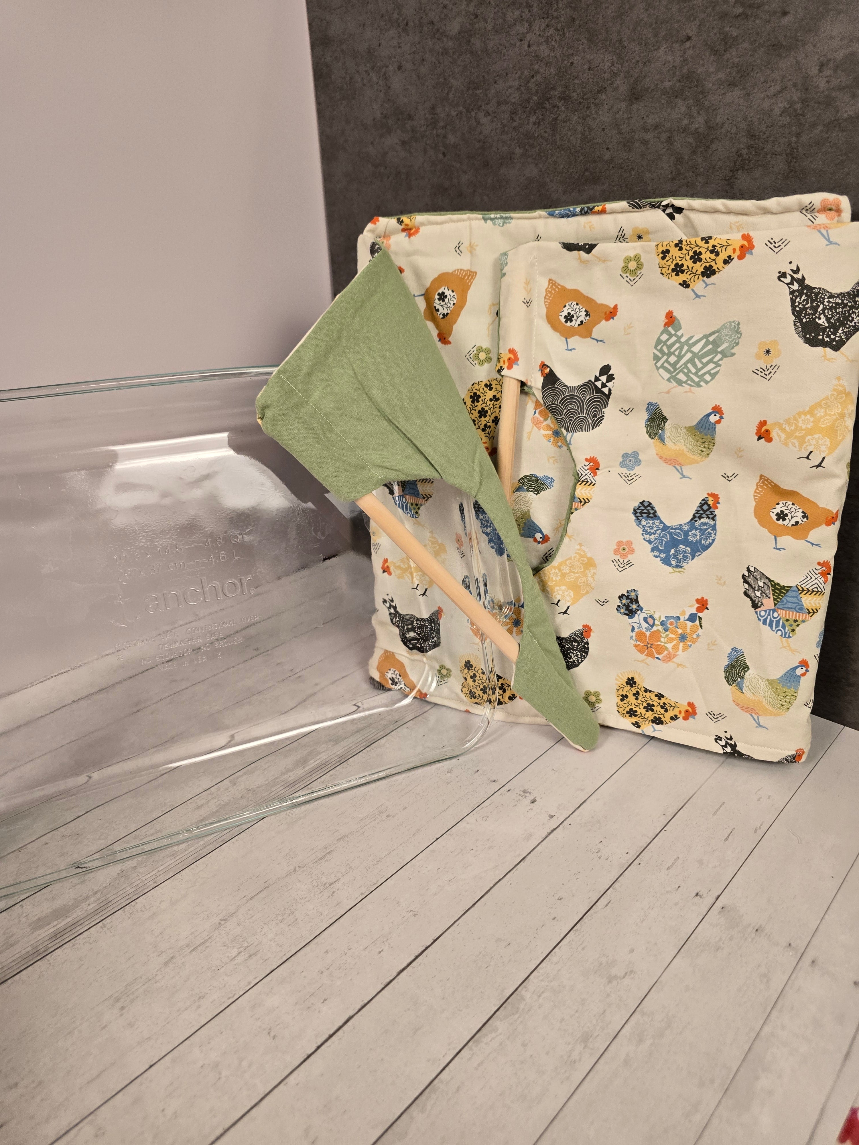 Chickens Casserole Carrier