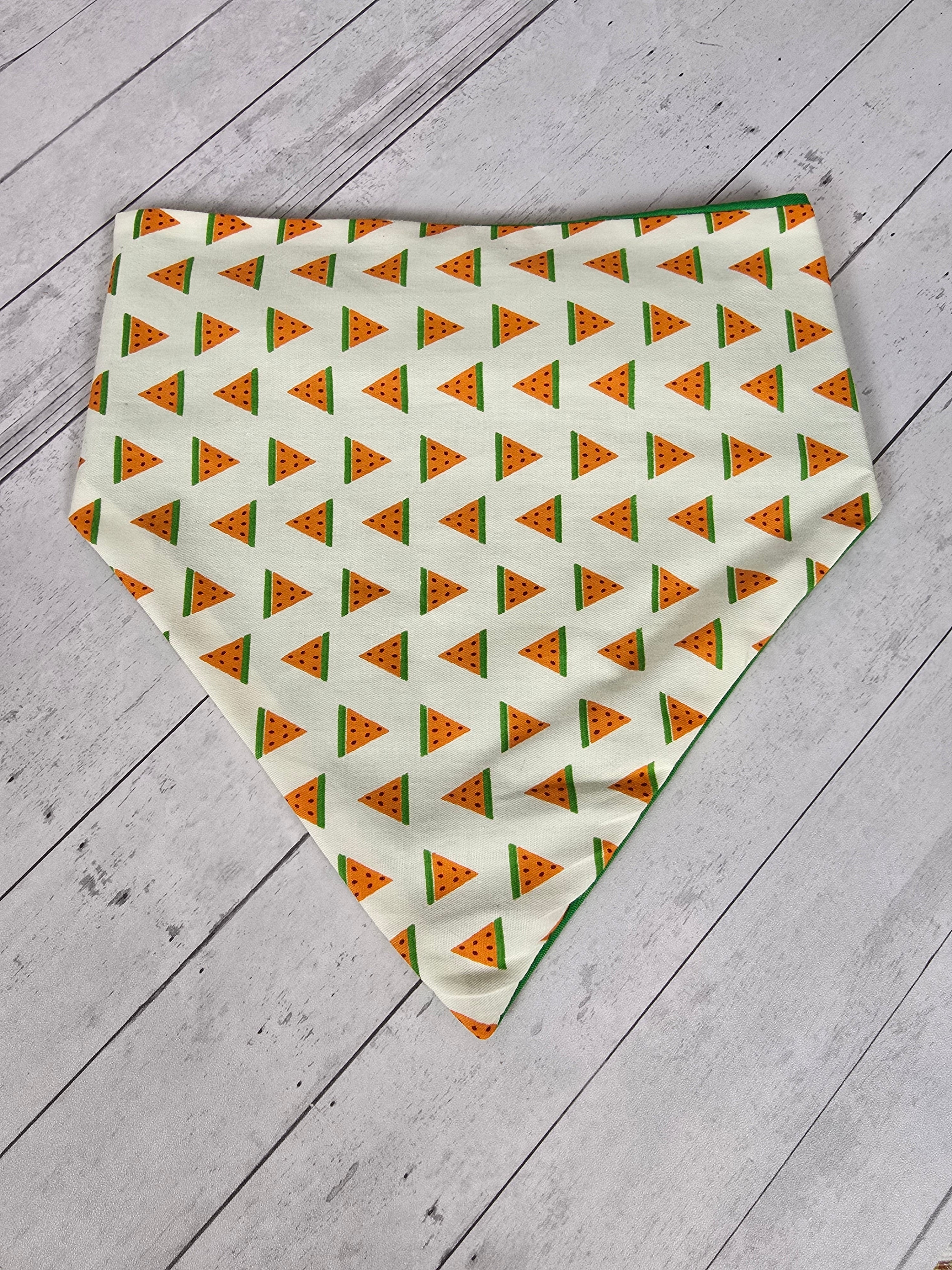 Dog Scrunchie Bandana - Watermelon - Large
